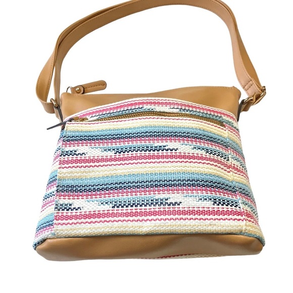 Multicolor Crossbody Purse Time and Tru Handbag - Picture 2 of 6